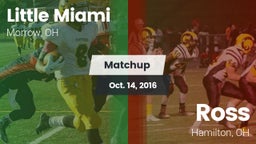Matchup: Little Miami High vs. Ross  2016