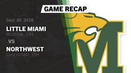 Recap: Little Miami  vs. Northwest  2016