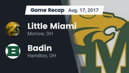 Recap: Little Miami  vs. Badin  2017