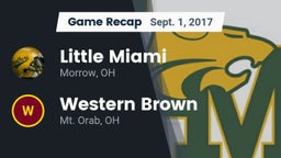 Recap: Little Miami  vs. Western Brown  2017
