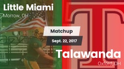 Matchup: Little Miami High vs. Talawanda  2017