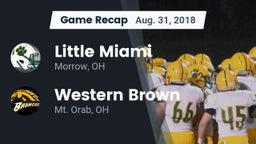 Recap: Little Miami  vs. Western Brown  2018