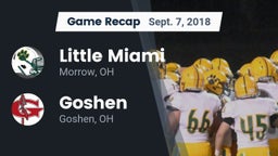Recap: Little Miami  vs. Goshen  2018