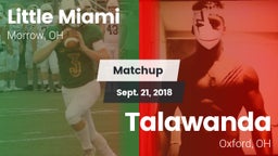 Matchup: Little Miami High vs. Talawanda  2018