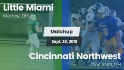 Matchup: Little Miami High vs. Cincinnati Northwest  2018