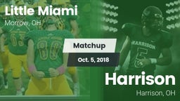 Matchup: Little Miami High vs. Harrison  2018