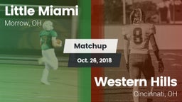 Matchup: Little Miami High vs. Western Hills  2018
