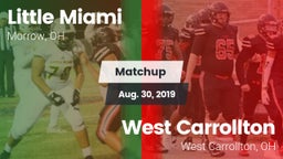 Matchup: Little Miami High vs. West Carrollton  2019