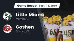 Recap: Little Miami  vs. Goshen  2019