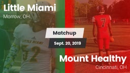 Matchup: Little Miami High vs. Mount Healthy  2019