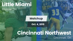 Matchup: Little Miami High vs. Cincinnati Northwest  2019