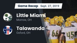 Recap: Little Miami  vs. Talawanda  2019