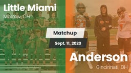 Matchup: Little Miami High vs. Anderson  2020