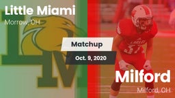 Matchup: Little Miami High vs. Milford  2020