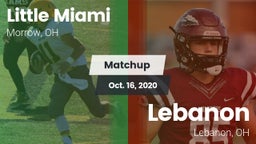Matchup: Little Miami High vs. Lebanon   2020