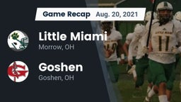 Recap: Little Miami  vs. Goshen  2021
