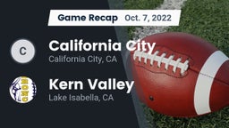 Recap: California City  vs. Kern Valley  2022