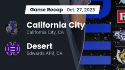 Recap: California City  vs. Desert  2023
