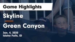 Skyline  vs Green Canyon  Game Highlights - Jan. 4, 2020