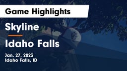 Skyline  vs Idaho Falls  Game Highlights - Jan. 27, 2023