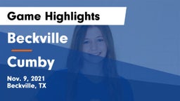 Beckville  vs Cumby Game Highlights - Nov. 9, 2021