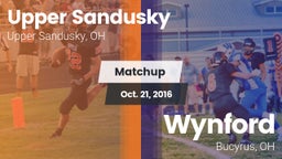 Matchup: Upper Sandusky vs. Wynford  2016