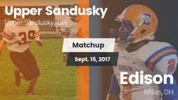 Matchup: Upper Sandusky vs. Edison  2017