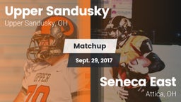 Matchup: Upper Sandusky vs. Seneca East  2017