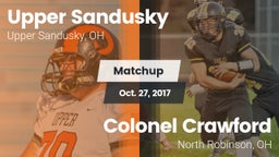 Matchup: Upper Sandusky vs. Colonel Crawford  2017