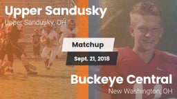 Matchup: Upper Sandusky vs. Buckeye Central  2018