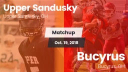 Matchup: Upper Sandusky vs. Bucyrus  2018