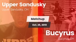 Matchup: Upper Sandusky vs. Bucyrus  2019