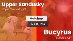 Matchup: Upper Sandusky vs. Bucyrus  2020