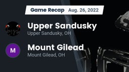 Recap: Upper Sandusky  vs. Mount Gilead  2022