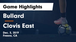 Bullard  vs Clovis East  Game Highlights - Dec. 3, 2019