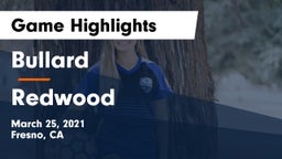Bullard  vs Redwood  Game Highlights - March 25, 2021