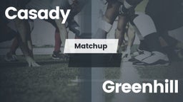 Matchup: Casady  vs. Greenhill  2016
