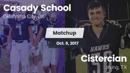 Matchup: Casady  vs. Cistercian  2017