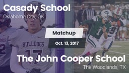 Matchup: Casady  vs. The John Cooper School 2017