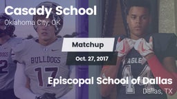Matchup: Casady  vs. Episcopal School of Dallas 2017