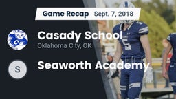 Recap: Casady School vs. Seaworth Academy 2018