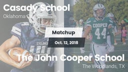 Matchup: Casady  vs. The John Cooper School 2018