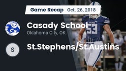 Recap: Casady School vs. St.Stephens/St.Austins 2018