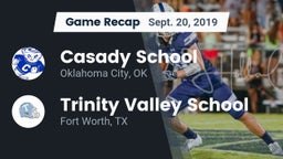 Recap: Casady School vs. Trinity Valley School 2019