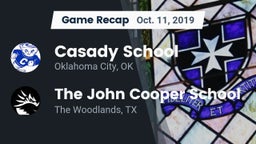 Recap: Casady School vs. The John Cooper School 2019