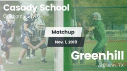 Matchup: Casady  vs. Greenhill  2019