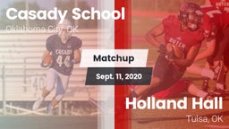 Matchup: Casady  vs. Holland Hall  2020