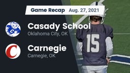 Recap: Casady School vs. Carnegie  2021