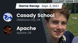 Recap: Casady School vs. Apache  2021