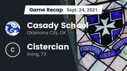 Recap: Casady School vs. Cistercian  2021